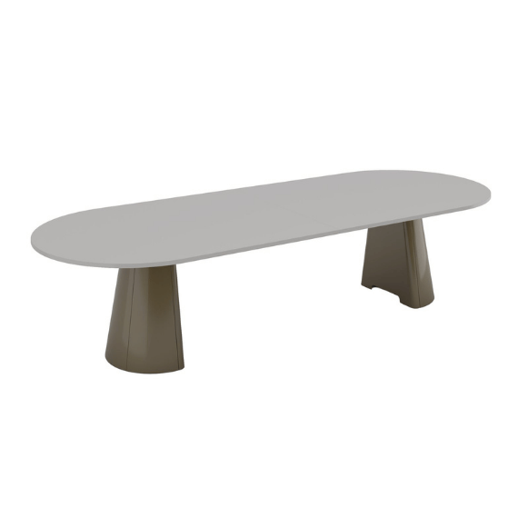 double d end node boardroom table by imperial office furniture uk manufacturer