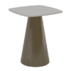 shaped square node high table from imperial uk manufactured