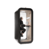 Interior of the Kalm Telephone Pod featuring natural birch plywood, wool acoustic finishes and daylight-style LED lighting for enhanced comfort and focus.