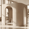 Sustainable office privacy pods from BT Office Furniture configured for agile workplaces close up view of neutral colour scheme