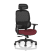 Mesh chair, Rowan dynamic mesh chair, black mesh chair, work chair , red chair