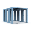 bob rooms from jdd furniture 6 person in blue with glass windows